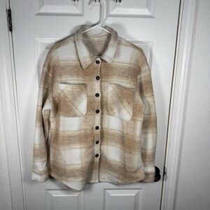 Thick and Cozy Cream Knit Sweater‎